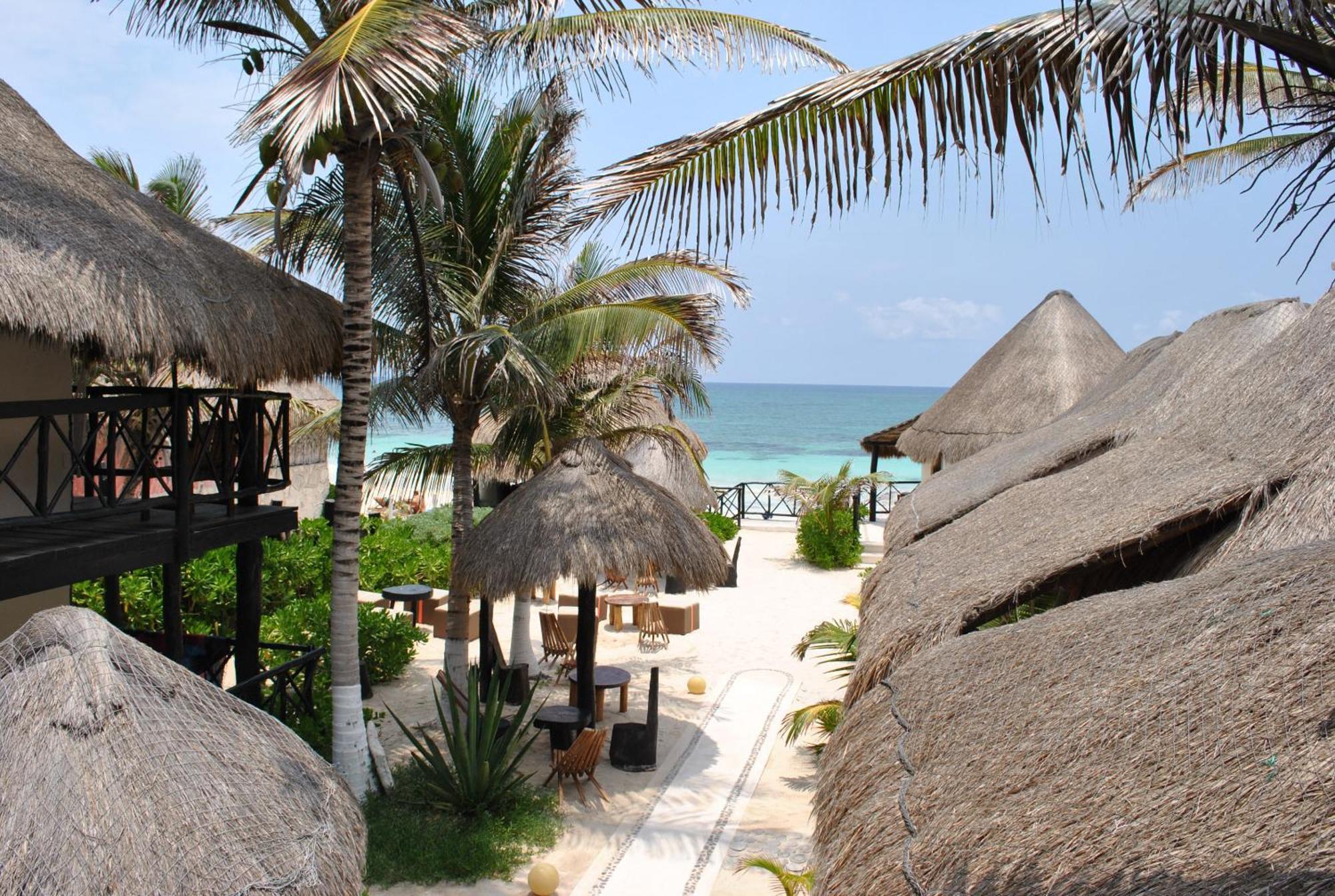 Punta Piedra Beach Posada Tulum Extérieur photo