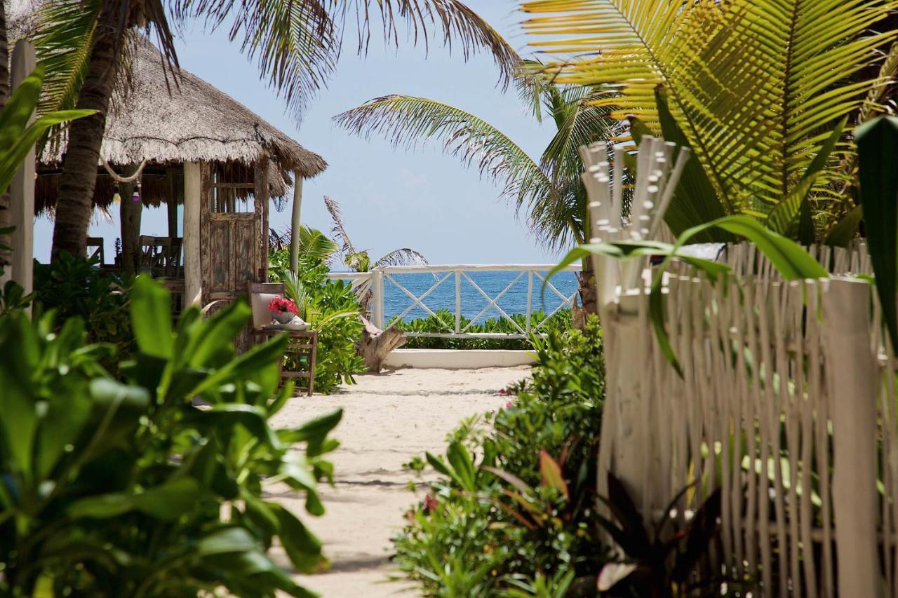 Punta Piedra Beach Posada Tulum Extérieur photo